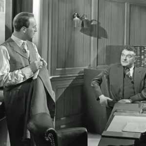Black and White Print of The Long Arm (1956) Black and White Print of The Long Arm (1956)