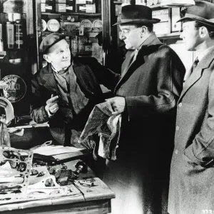 Black and White Print of The Long Arm (1956) Black and White Print of The Long Arm (1956)