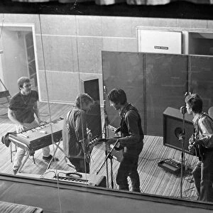From the top looking at the Stray Cats recording