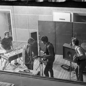 From the top looking at the Stray Cats recording