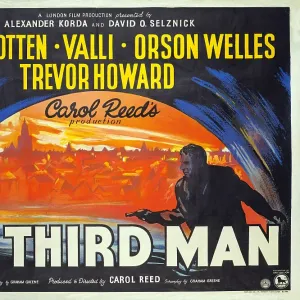 Third Man (The) (1949) Metal Print Collection: Poster