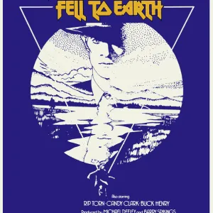 The Man Who Fell To Earth UK one sheet variant colour