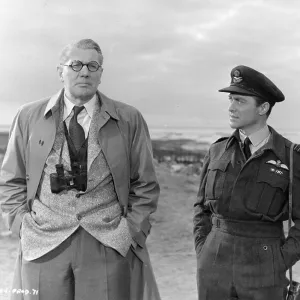 Michael Redgrave and Richard Todd