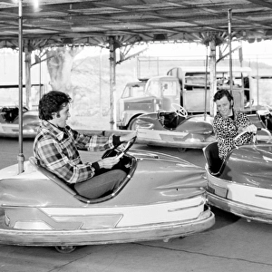 Mike and Jim on the dodgem