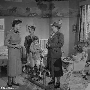 Nursery scene from Young Wives Tale with Helen Cherry and Athene Seyler