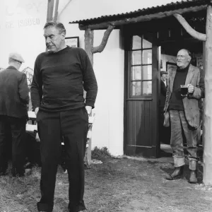 Paul Douglas in a scene from The Maggie (1954) Paul Douglas in a scene from The Maggie (1954)