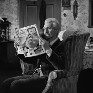 Peter Cushing as Dr Who reads The Eagle