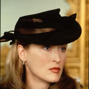 A portrait of Meryl Streep for the promotion of Plenty (1985)