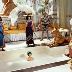 A production shot from Carry On Cleo (1965)