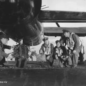 1954 RAF crew low flying print 1954 RAF crew low flying print