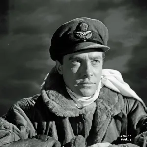 Richard Todd in a production still image for The Dam Busters (1955)