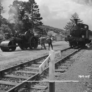 A scene from The Titfield Thunderbolt