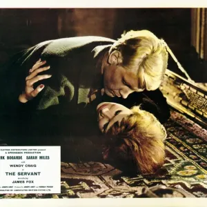 The Servant Lobby Cards Colour Print The Servant Lobby Cards Colour Print