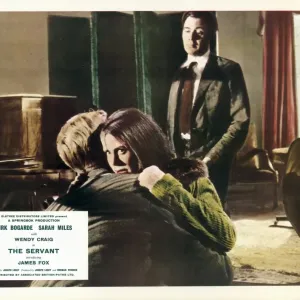 The Servant Lobby Cards Colour Print The Servant Lobby Cards Colour Print