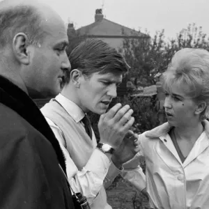 On the set of Billy Liar (1963)