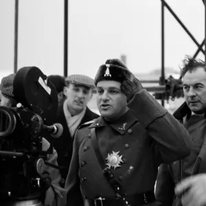 Setting up a scene on the set of Billy Liar (1963)