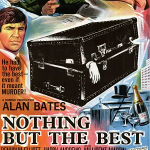 One sheet UK artwork for the release of Nothing But The Best (1964)