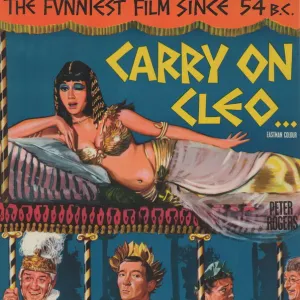 One sheet UK poster artwork for Carry On Cleo (1965)