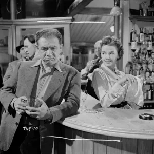 Sid James as Hawkins and Gabrielle Brune as Joan