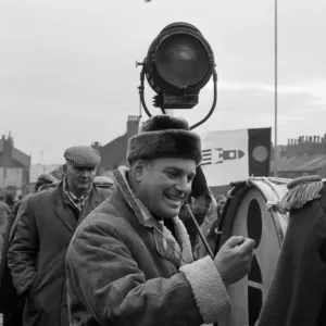 Smiling on the set of Billy Liar (1963)