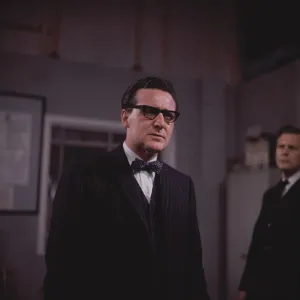 Steed wears glasses