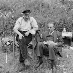 Tea on the set of The Titfield Thunderbolt