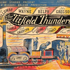 Titfield Thunderbolt UK quad artwork