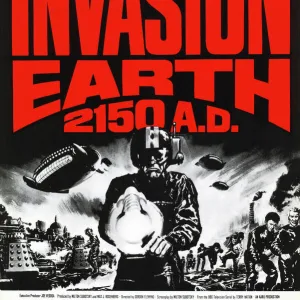 UK One Sheet poster for Daleks Invasion Earth 2150 AD (1966)