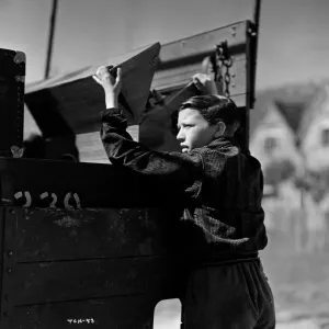 Black and white film print of a 1942 British war drama Black and white film print of a 1942 British war drama