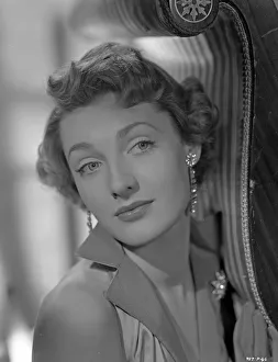 Barbara Murray in a publicity portrait for Meet Mr Lucifer (1953)