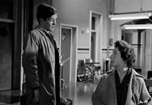 Mona Washbourne Collection: Billy Fisher and his mum in a scene from Billy Liar (1963)