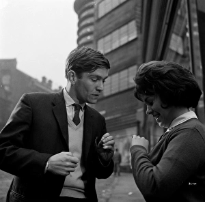 <b class=qtipBold><figcaption>Billy Liar</figcaption></b><br>Tom Courtenay, Helen Fraser in a production shot from Billy Liar<br><em>© Copyright © Studiocanal Films Ltd</em> Billy Liar