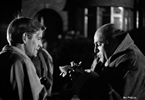 <b class=qtipBold><figcaption>Billy Liar</figcaption></b><br>Tom Courtenay, director John Schlesinger on the set of Billy Liar<br><em>© Copyright © Studiocanal Films Ltd</em> Billy Liar