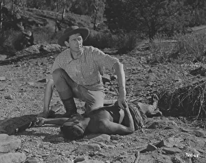 <b class=qtipBold><figcaption>Bitter Springs (1950)</figcaption></b><br>An image from the Ealing Studios film directed by Ralph Smart<br><em>© Copyright Studiocanal Films Ltd</em> Bitter Springs (1950)