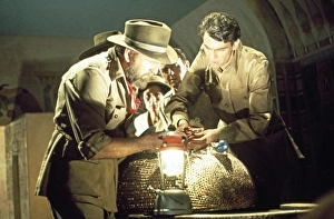 <b class=qtipBold><figcaption>Blood From The Mummy's Tomb (1971)</figcaption></b><br>Andrew Keir as Professor Julian Fuchs and James Villiers as Corbeck in a moment from the Egyptian themed Hammer Horror release in 1971.<br><em>© Copyright Studiocanal Films Ltd</em> Blood From The Mummy's Tomb (1971)