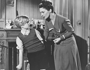 Menace Prints: Bobby Henrey and Sonia Dresdel in a scene from The Fallen Idol (1948)