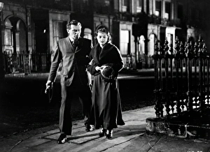 Night Prints: Brian Worth and Jane Wenham in a scene from An Inspector Calls (1954)