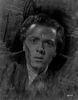 <b class=qtipBold><figcaption>Brighton Rock (1947)</figcaption></b><br>Richard Attenborough in a mirror reflection as the hunted gangster, Pinkie.<br><em>© Copyright © Studiocanal Films Ltd</em> Brighton Rock (1947)