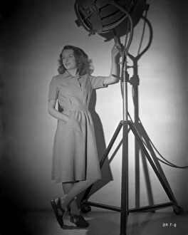 Studio Shot Collection: Carol Marsh smiles in a promotional image for Brighton Rock (1947)