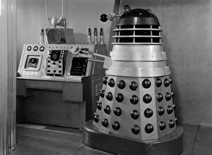 Dr Who And The Daleks 1965 Collection: A close up of a Dalek
