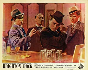 Images Dated 10th November 2012: Colour lobby card for Brighton Rock (1947)