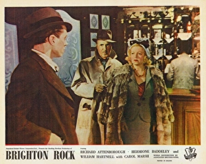 Colour lobby card for Brighton Rock (1947)