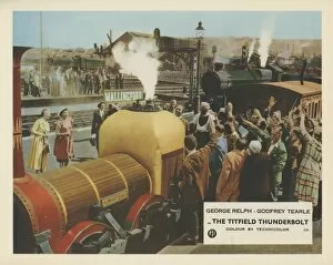 Images Dated 21st March 2018: A colour lobby card for The Titfield Thunderbolt