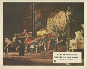 Publicity Prints: A colour lobby card for The Titfield Thunderbolt