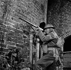Danger Prints: Corporal Tubby Bins takes aim