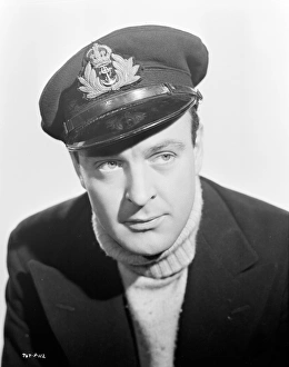 <b class=qtipBold><figcaption>The Cruel Sea (1953)</figcaption></b><br>A portrait of Donald Sinden as young lead in his role of Ist Lt Keith Lockhart<br><em>© Copyright © Studiocanal Films Ltd</em> The Cruel Sea (1953)