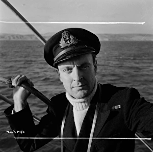 <b class=qtipBold><figcaption>The Cruel Sea (1953)</figcaption></b><br>A portrait of Donald Sinden on location.<br><em>© Copyright © Studiocanal Films Ltd</em> The Cruel Sea (1953)