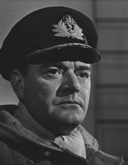 <b class=qtipBold><figcaption>The Cruel Sea (1953)</figcaption></b><br>A portrait of Jack Hawkins as the main character, Ericson, of Charles Frend's war drama.<br><em>© Copyright © Studiocanal Films Ltd</em> The Cruel Sea (1953)