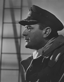 <b class=qtipBold><figcaption>The Cruel Sea (1953)</figcaption></b><br>A portrait of Jack Hawkins as the main character, Ericson, of Charles Frend's war drama.<br><em>© Copyright © Studiocanal Films Ltd</em> The Cruel Sea (1953)