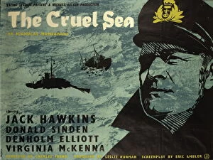 Cruel Sea (The) (1953) Collection: Poster Trans